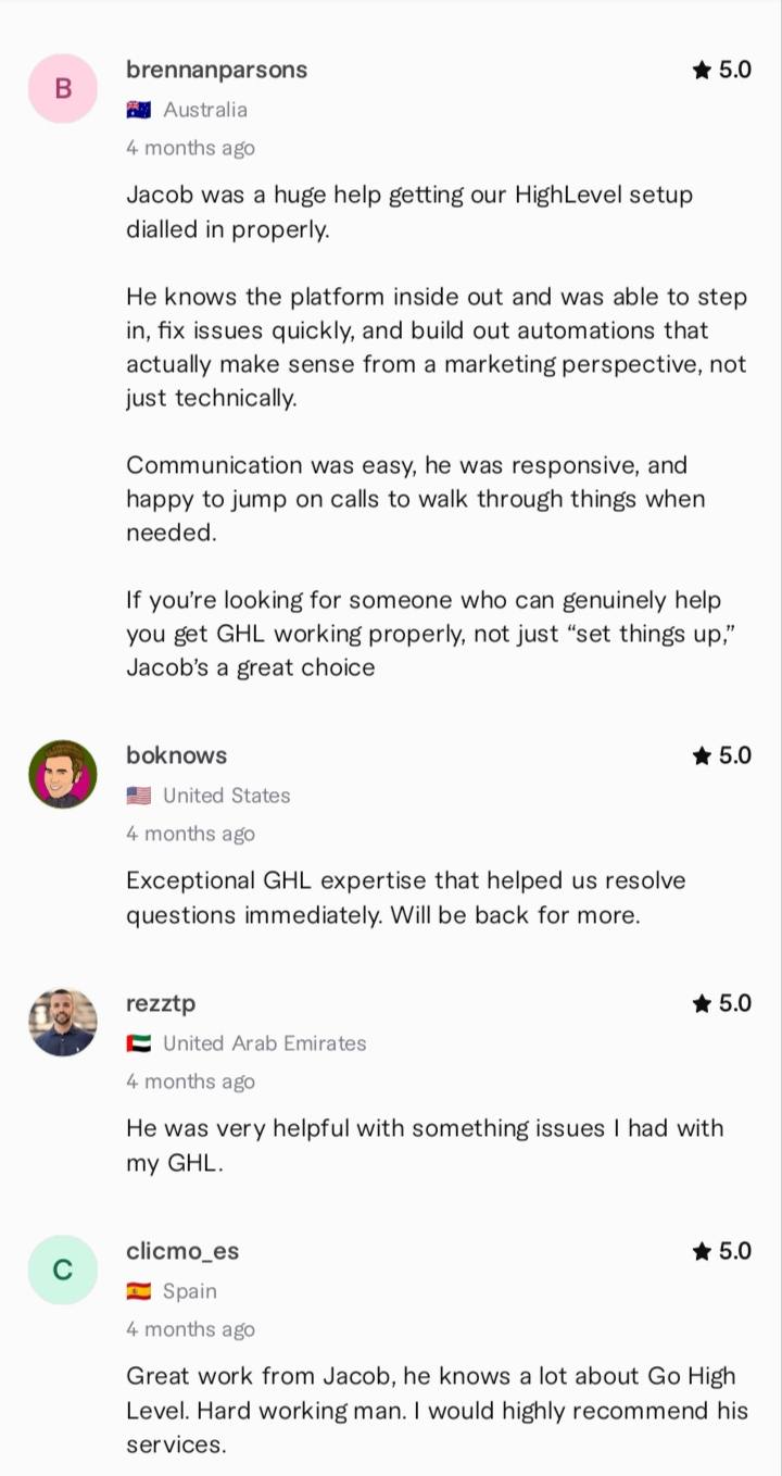 Verified client review 2
