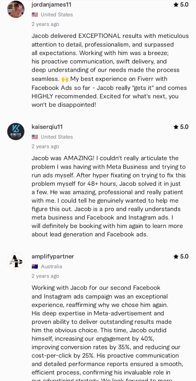 Verified client review 14