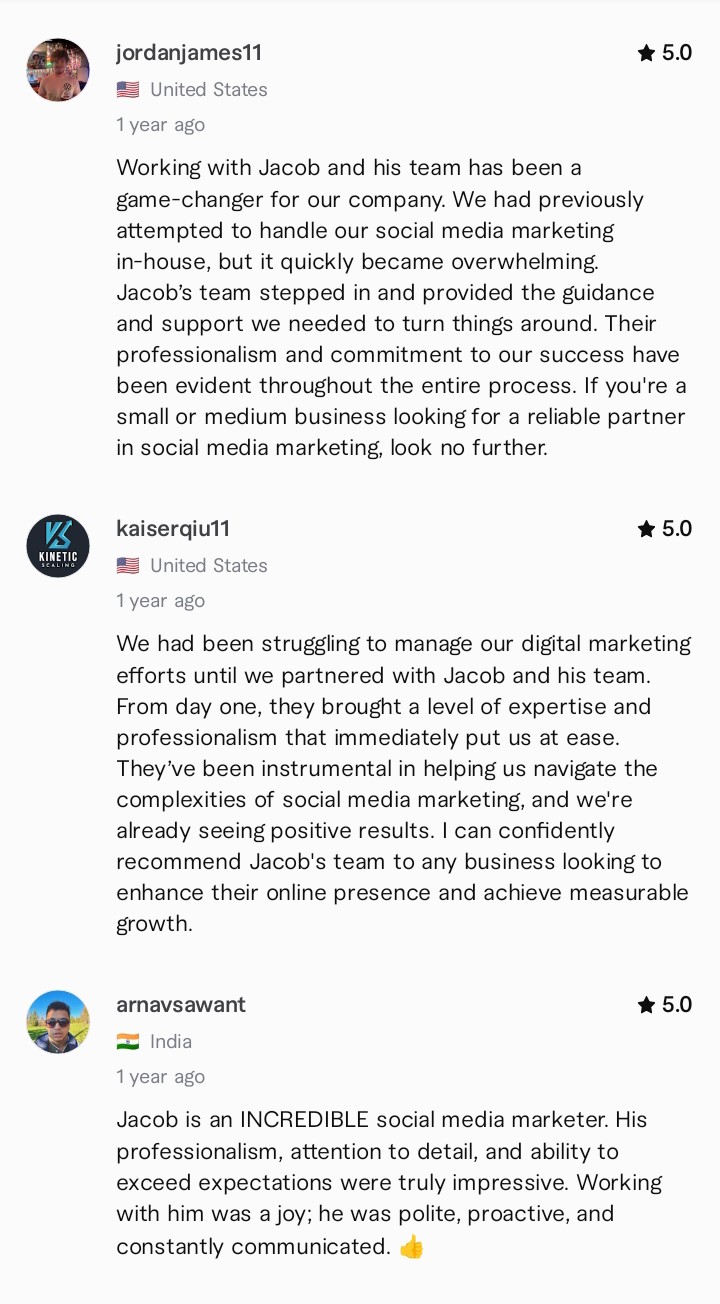 Verified client review 9