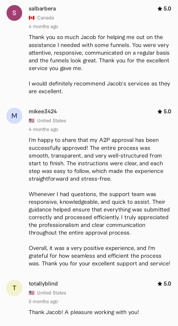 Verified client review 3