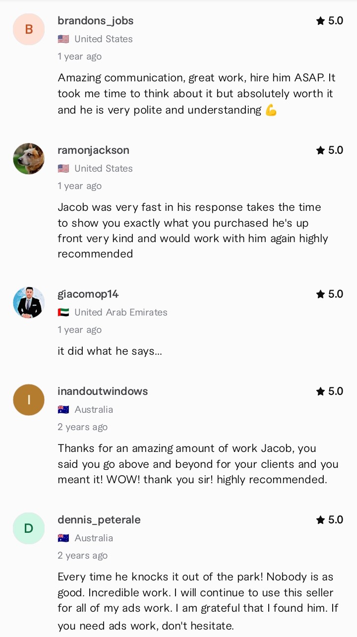 Verified client review 11